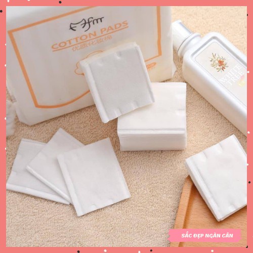 Bông Tẩy Trang 222 Miếng Cotton Pads, Bông tẩy trang Lameila 3 lớp Mềm Mịn Siêu Tiết Kiệm
