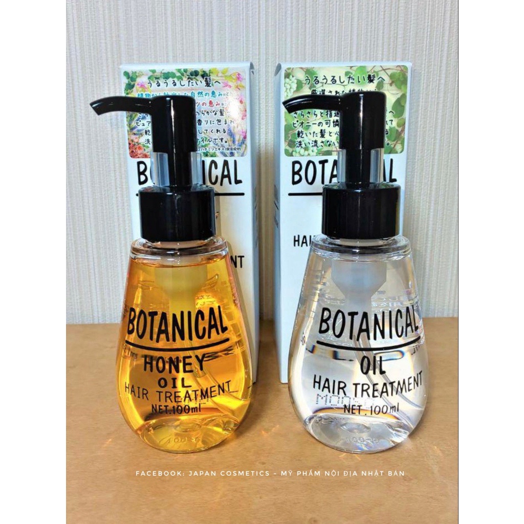 🐝 Tinh dầu Botanica dưỡng tóc hư tổn - Sản phẩm dưỡng tóc tốt tại Nhật Bản