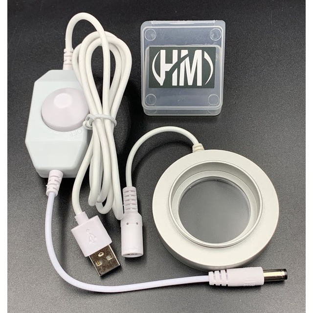 Đèn kính hiển vi bóng LED có kính chống bụi  TRẮNG