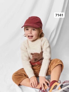 Áo len lông thỏ Zara hình gấu