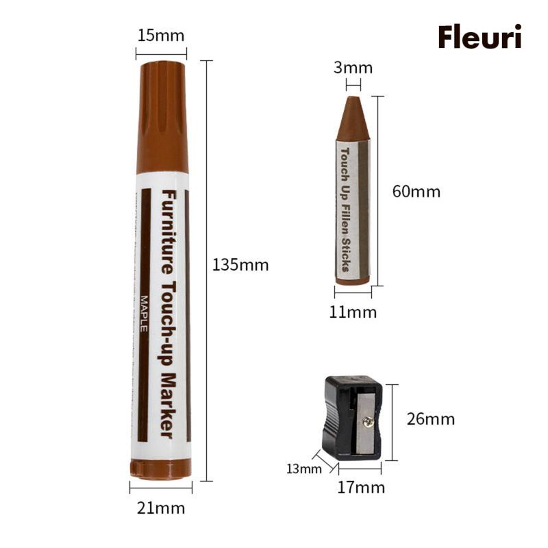 [Fleurir] Bút Đánh Dấu Sửa Chữa Nội Thất Phòng Ngủ / Sàn Nhà