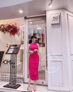 Đầm body chiết eo