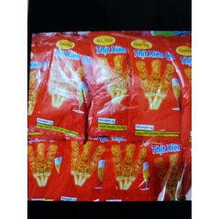 Thịt xiên giai giai 1 bịch 20 gói