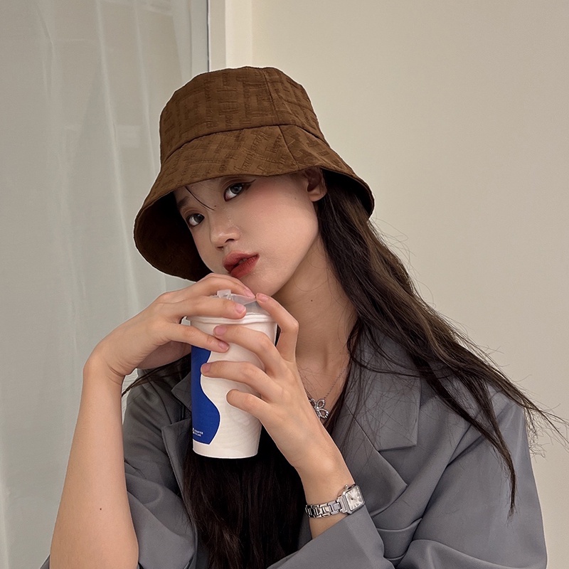 Mũ Bucket Chống Nắng Phong Cách Âu Mỹ Thời Trang Xuân Hè Cá Tính Cho Nữ