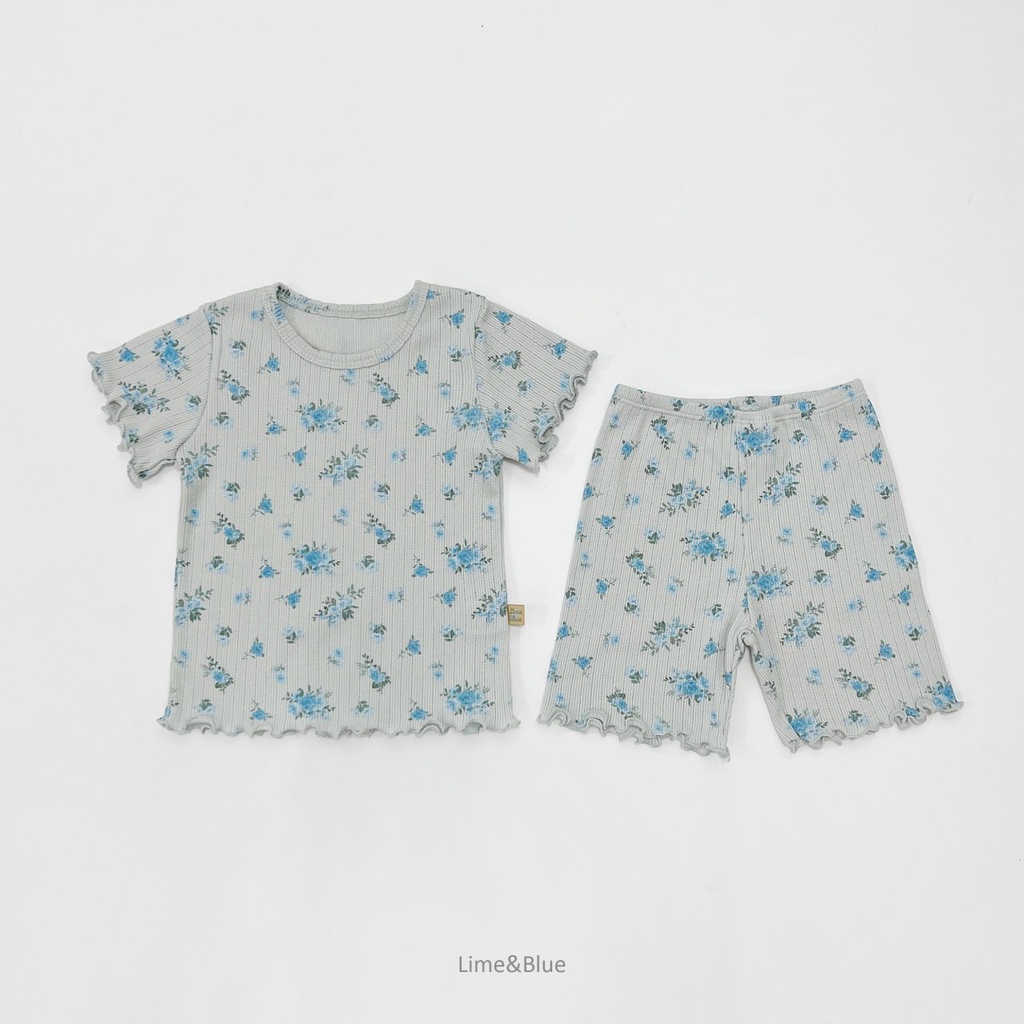 Lime&Blue bộ đồ hoa Venorica cho bé