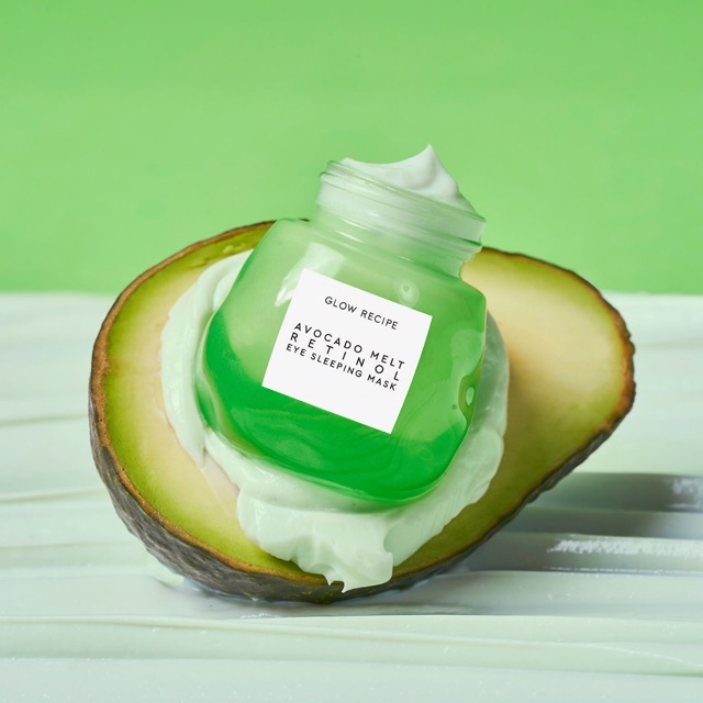 Kem mắt mặt nạ ngủ mắt Glow Recipe Avocado Melt Retinol Eye Sleeping Mask 5ml