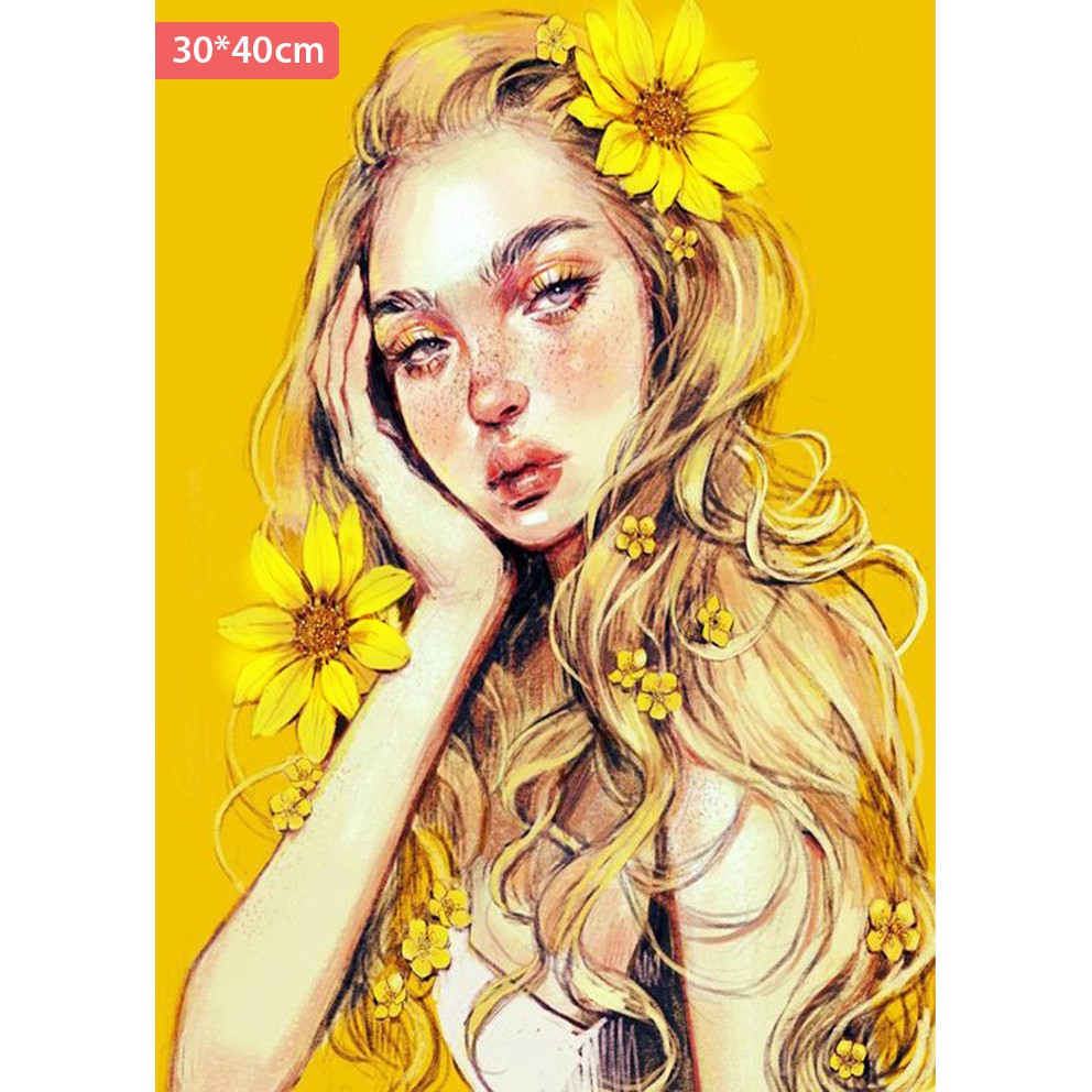 (Sẵn+đủ đồ) Tranh đính đá tự làm, tranh gắn đá 5D tự hoàn thành DIY BTS | BigBuy360 - bigbuy360.vn