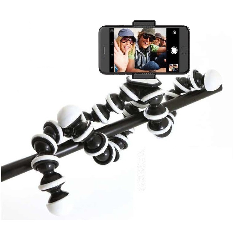 ❤️ HOTSALE ❤️ Chân máy ảnh Tripod bạch tuột SIZE L (24CM) + Kèm giá kẹp điện thoại 002