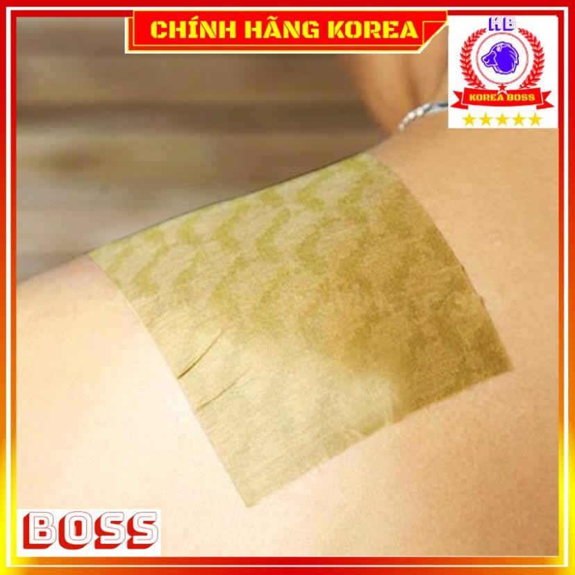 Cao dán sâm hàn quốc chính hãng, túi 20 miếng - Cao dán hồng sâm đen - Chăm sóc chấn thương