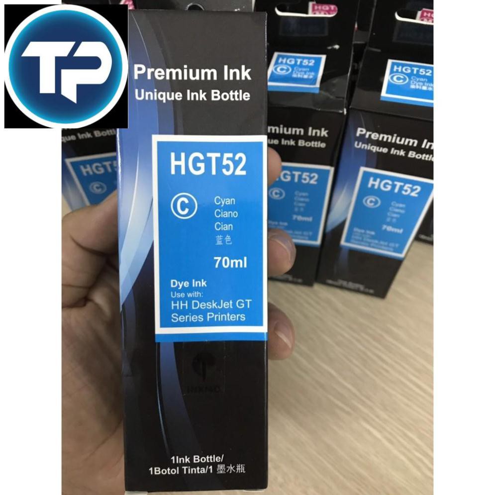 Bộ mực 4 mầu  GT52 cho Hp GT5810/5820/ Deskjet 1115 hàng nhập khẩu - Siêu tốt, siêu rẻ