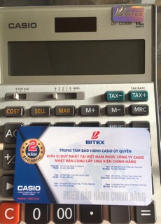 MÁY TÍNH CASIO DF-120FM
