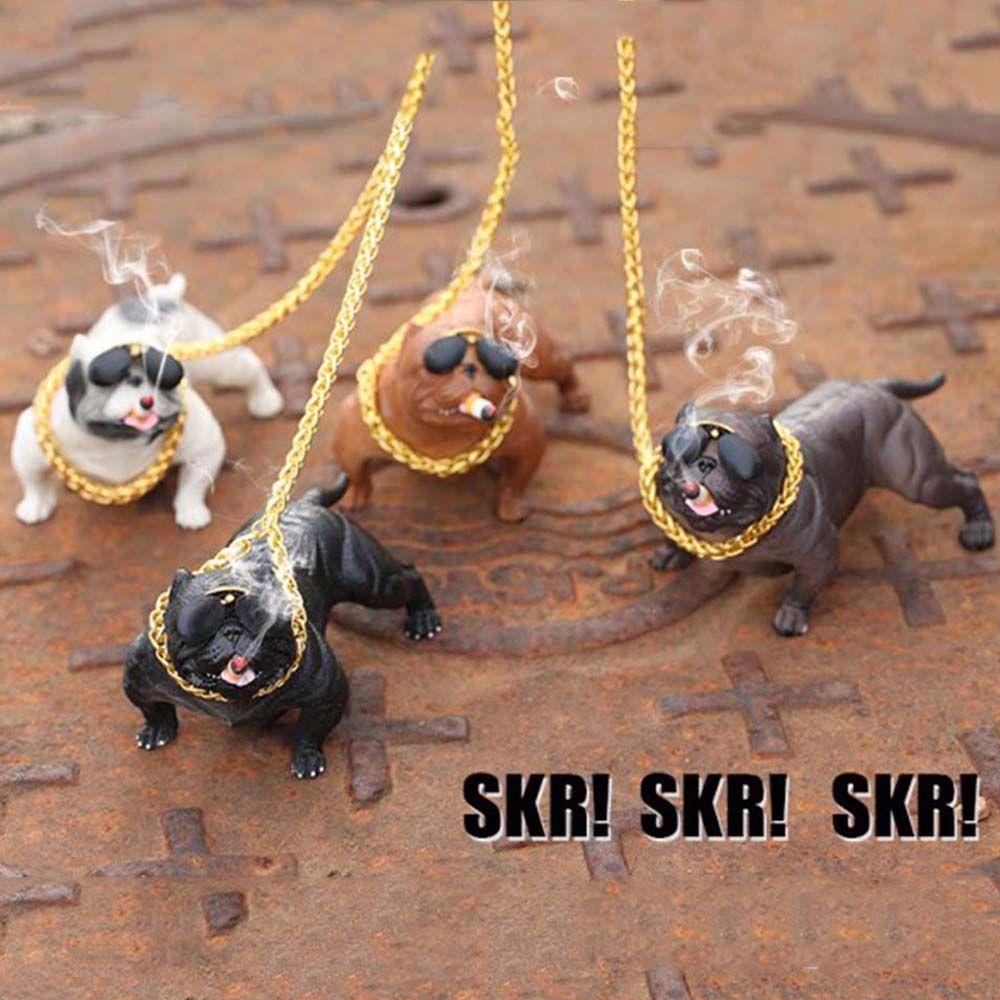 Đồ trang trí Chú Chó Pitbull Hoạt Hình Vui Nhộn Trang Trí Nhà Cửa / Xe Hơi