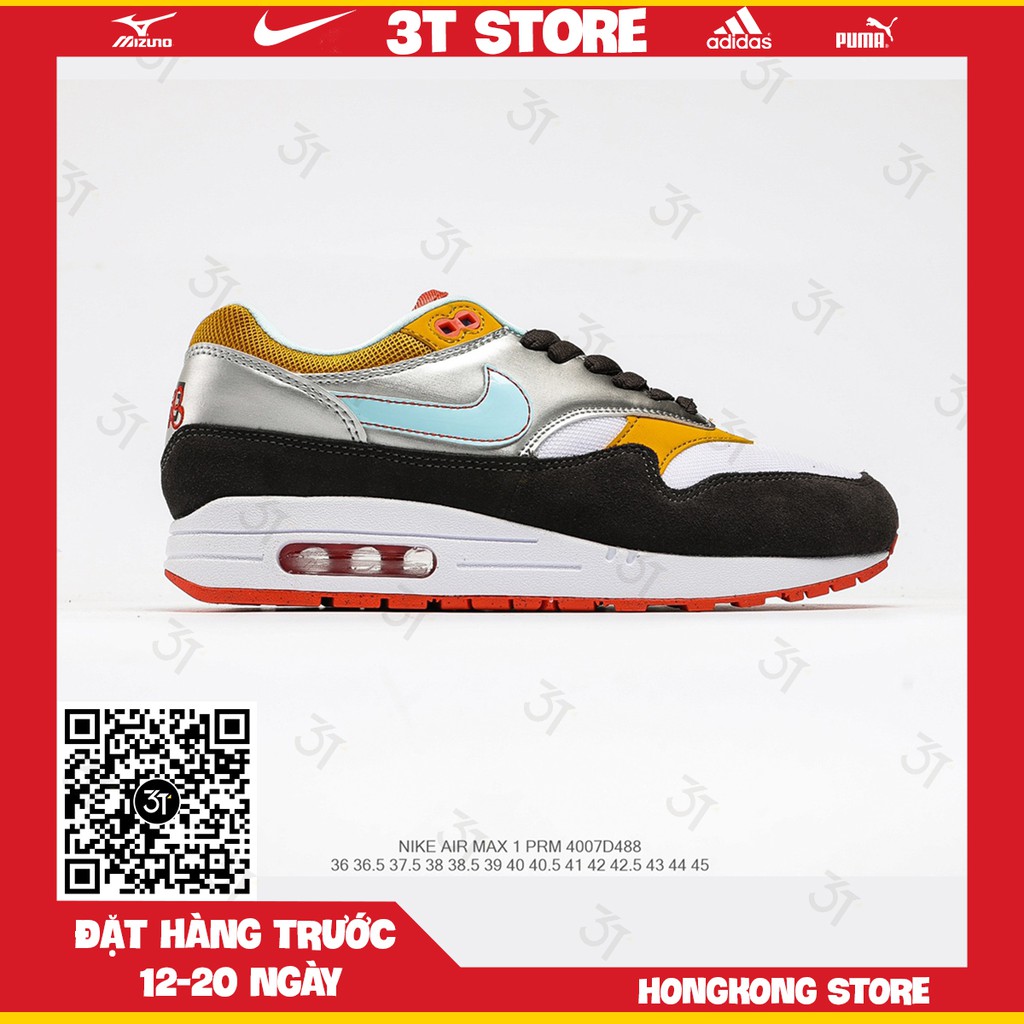 GIÀY SNEAKER MÃ SẢN PHẨM_NIKE AIR MAX 1 PRM NHIỀU MÀU PHONG CÁCH FULLBOX + FREESHIP