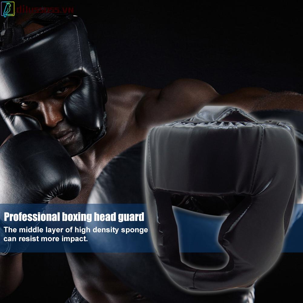 Mũ bảo hiểm sử dụng khi đánh boxing giúp bảo vệ đầu dành cho người lớn