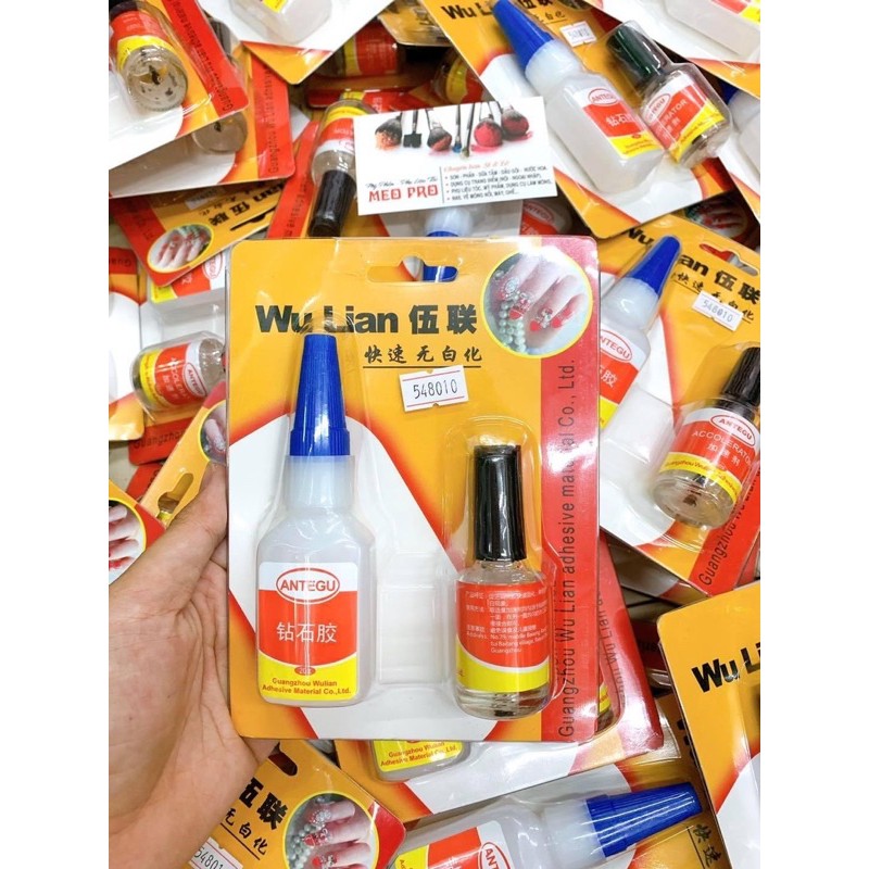 Keo waloc dán móng - dán đá đính móng tay chân ( chính hãng )