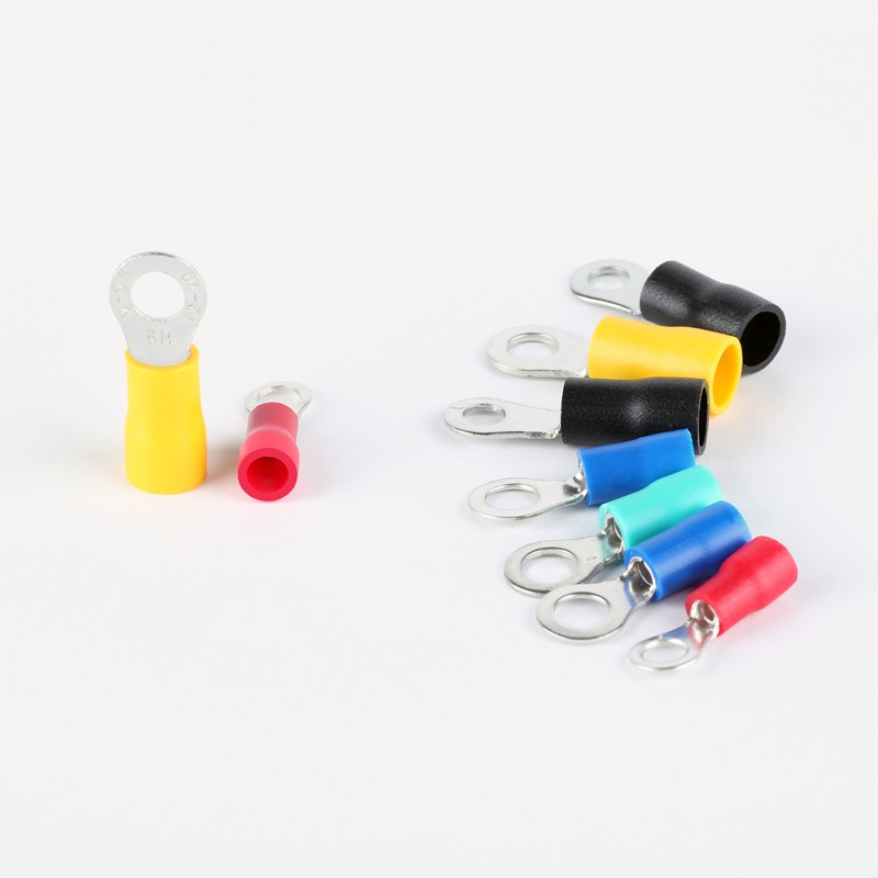 Set 50 Vòng Nối Dây Cáp Cách Điện 5 Màu RV2-6