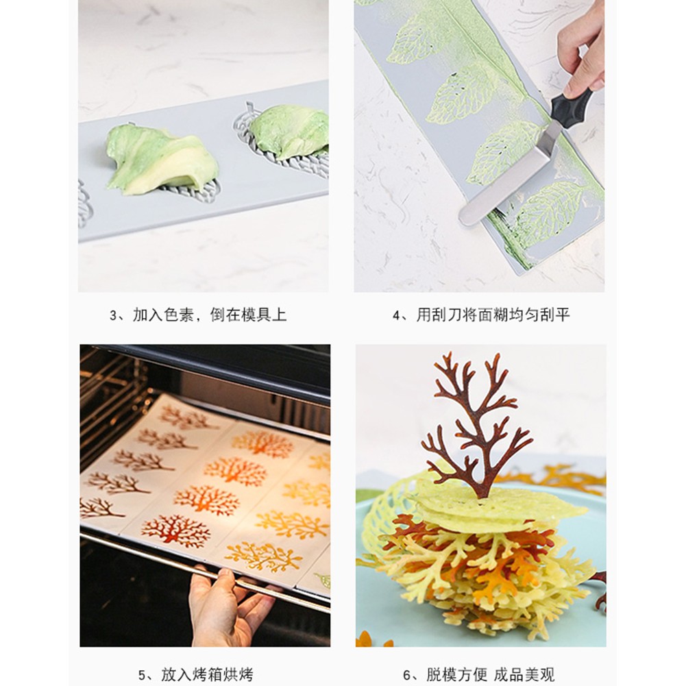 Kalaien Khuôn Làm Bánh Kẹo Hình San Hô diy