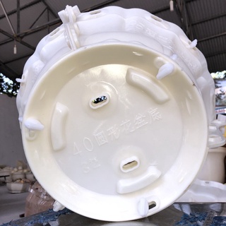 khuôn đúc chậu bát sen 35 ( khuôn chậu ABS có lòng trong)