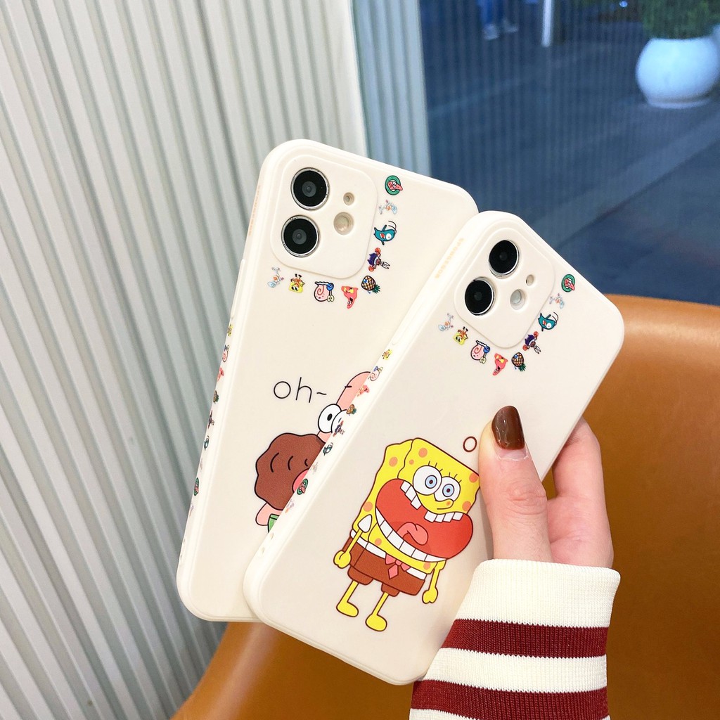 Ốp lưng iphone Ooh Ooh cạnh vuông in hình viền 5/5s/6/6plus/6s/6splus/7/7plus/8/8plus/x/xr/xs/11/12/pro/max/plus/promax | BigBuy360 - bigbuy360.vn