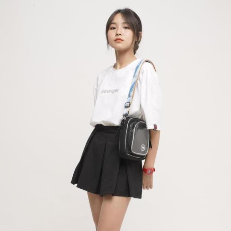 Áo phông tay lỡ form rộng Unisex giá rẻ nam nữ Stronger Phản Quang Local Brand M Studio | BigBuy360 - bigbuy360.vn
