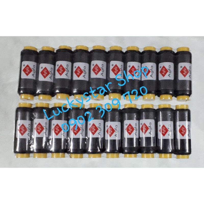 Set 10 cuộn chỉ may đồ nguyên lốc đủ màu hoặc trắng / đen