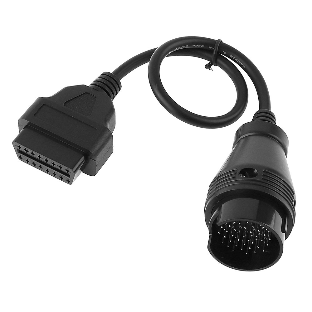 Cáp Chuyển Đổi Obd-Ii 38 Pin Male Sang 16 Pin Female Dài 27cm Line Cho Benz Mb 38pin