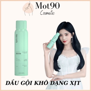 Dầu gội khô dạng xịt 150ml - Dầu gội đầu không cần nước, làm sạch nhanh, cho mái tóc bồng bềnh suốt 8 tiếng