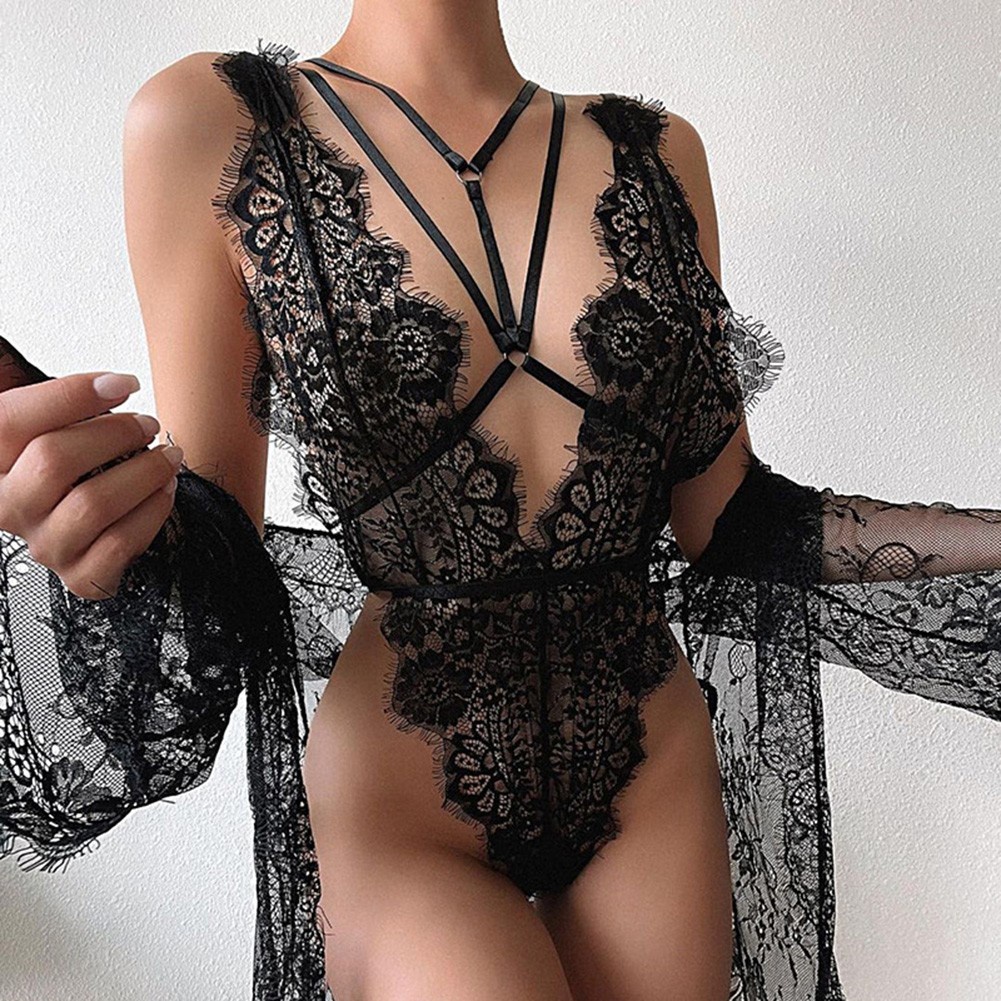 Đồ ngủ Bodysuit ren thiết kế mới