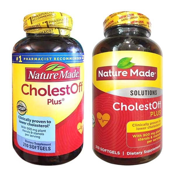 Viên uống giảm Cholesterol Nature Made CholestOff Plus 210 viên [HÀNG MỸ]