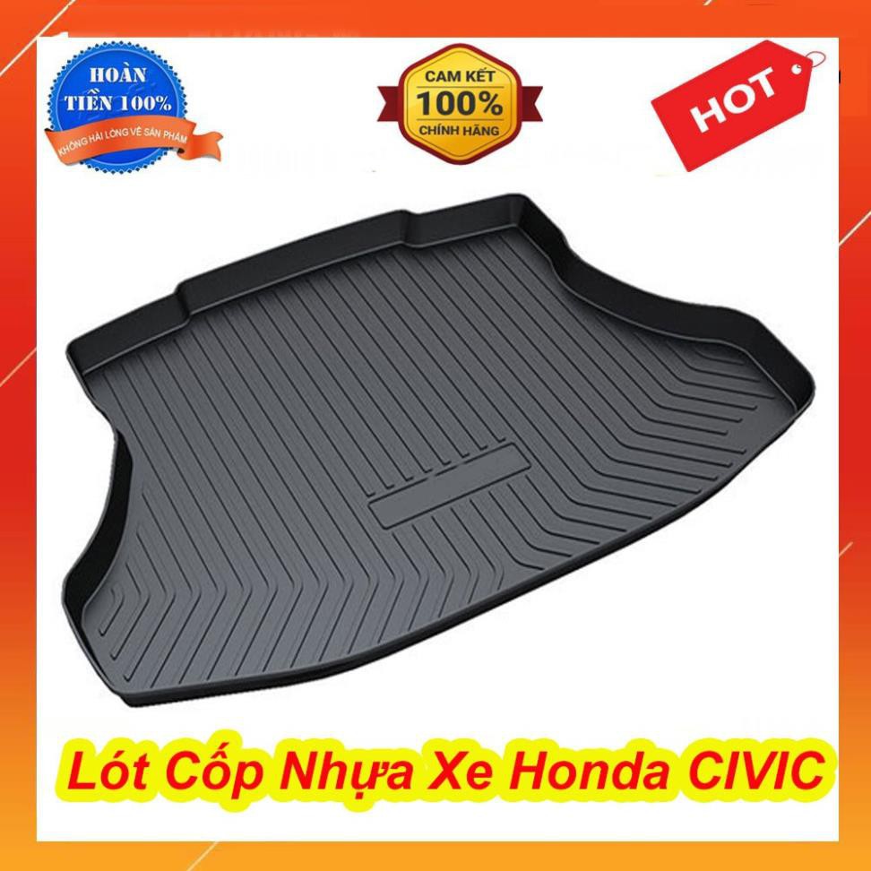 [Giảm giá] Lót Cốp Nhựa Xe Honda CIVIC 2018-2019 2020 Loại Nhựa Dẻo Ko Mùi
