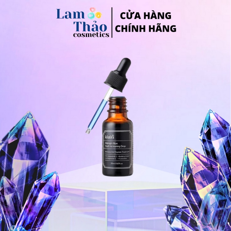 [CÓ SẴN] Tinh Chất Phục Hồi Da Klairs Midnight Blue Youth Activating Drop 20ml