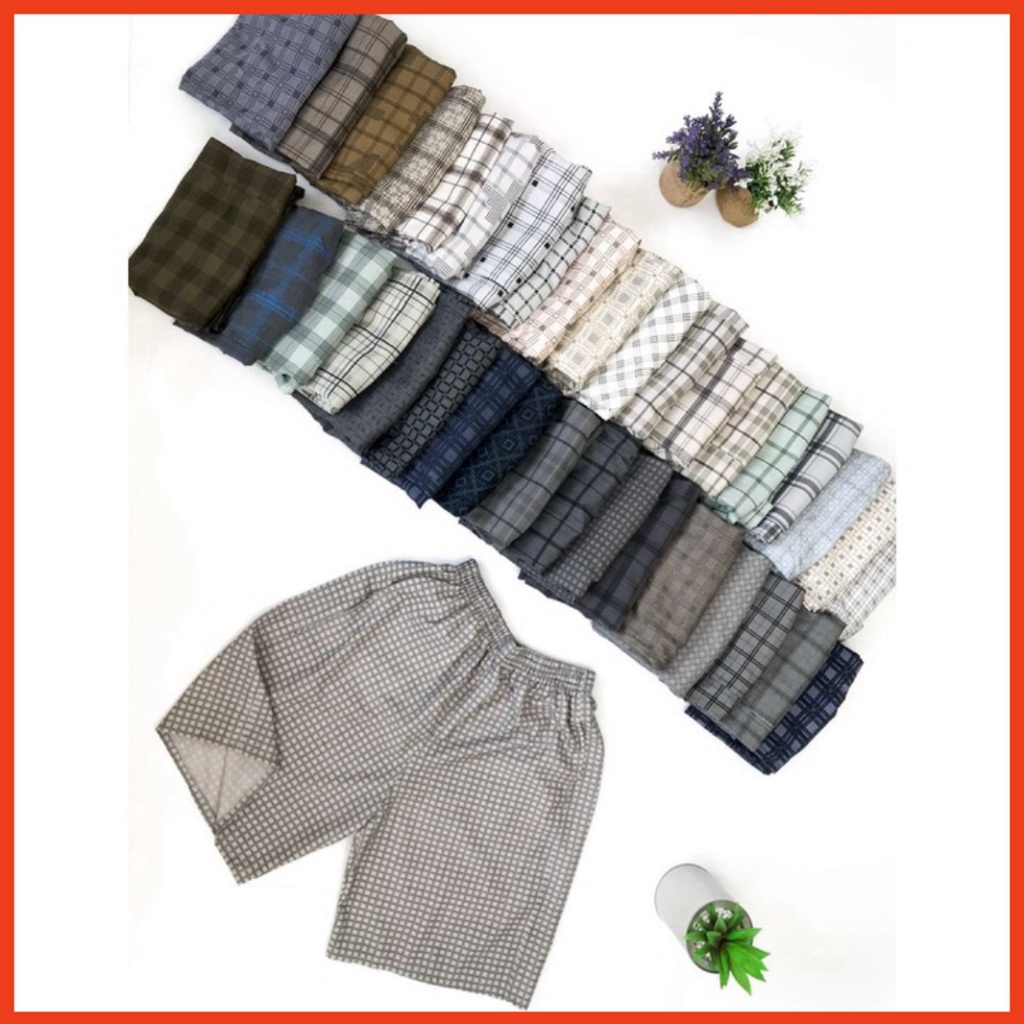 QUẦN ĐÙI SHORT NAM KATE SỌC KẺ LOẠI 1( COMBO 3 CÁI 100K) cao cấp