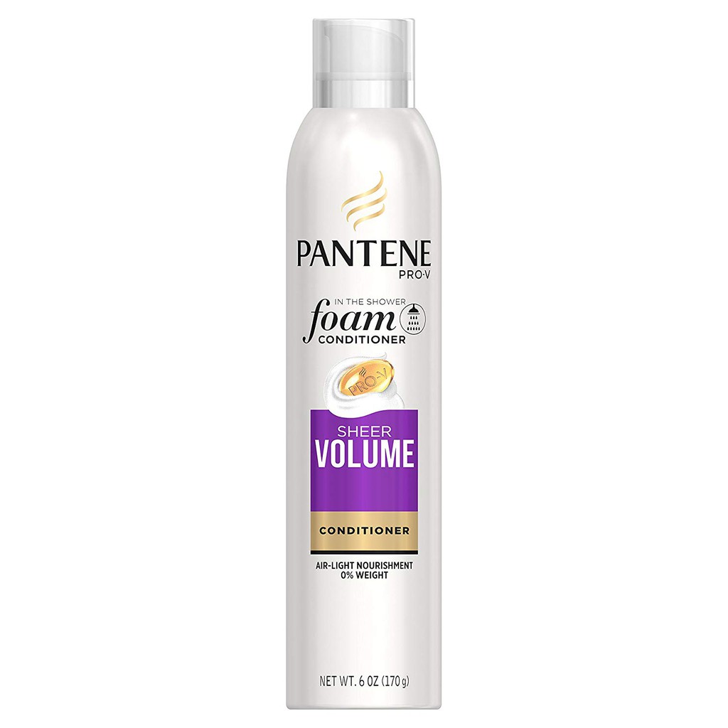 DẦU XẢ Pantene Pro-V Sheer Volume Foam Conditioner