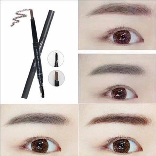 [Liên hệ trước khi đặt] Chì Kẻ Mày Ngang 2 Đầu The Saem Saemmul Artlook Eyebrow