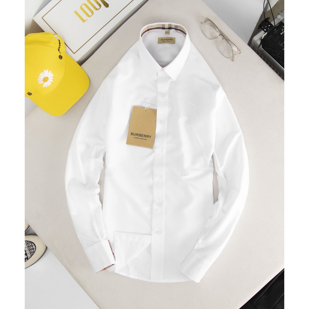 Sơ mi nam BBR dài tay cổ bẻ chất cotton cao cấp | BigBuy360 - bigbuy360.vn