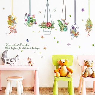 Decal dán tường dây treo