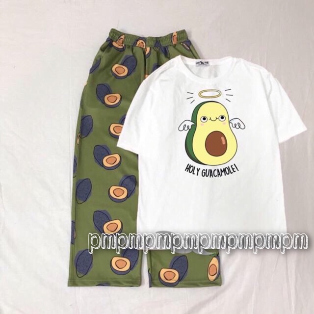 Sét áo hình quần bơ