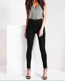 Quần jeans đen