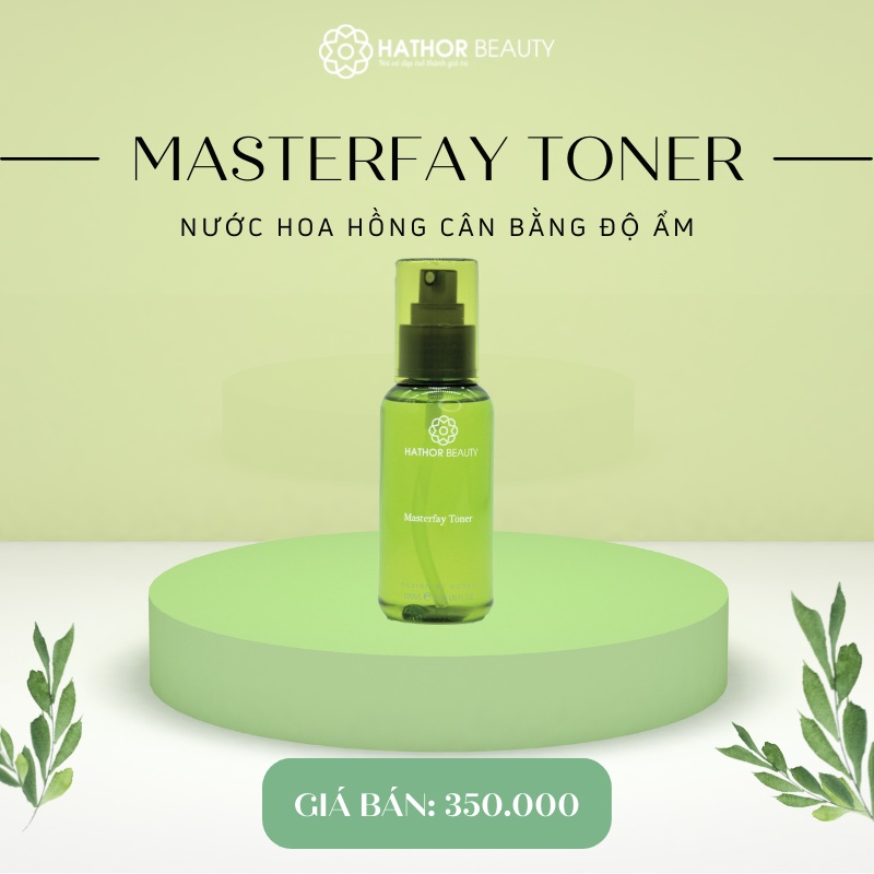 Toner Hathor Beauty 120ml nước hoa hồng cho da dầu mụn giúp làm sạch sâu cấp ẩm và thu nhỏ lỗ chân lông chính hãng