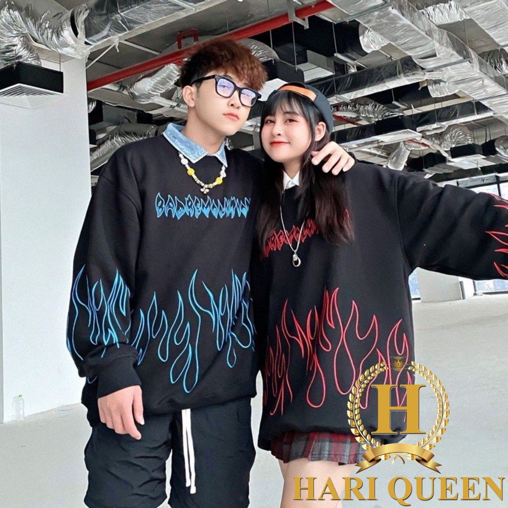 Áo Sweater lửa đỏ siêu hot HARI