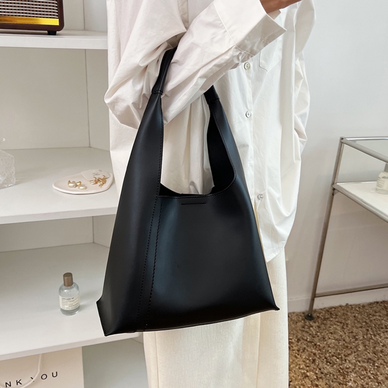 IELGY Túi Đeo Vai Mềm Cỡ Lớn Phong Cách Đơn Giản Cho Nữ