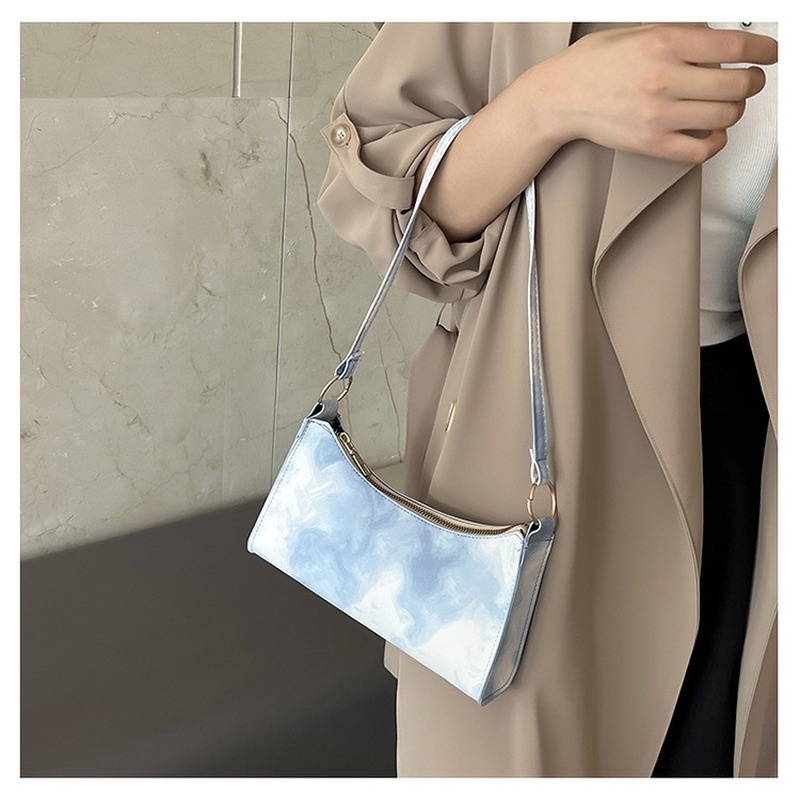 Túi Xách Đeo Vai Hình Vuông Nhỏ Màu gradient Phong Cách Hàn Quốc Mới NB00404