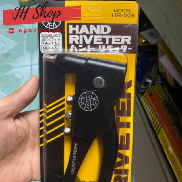 Kìm rút đinh rive hand riveter hàng cao cấp japan