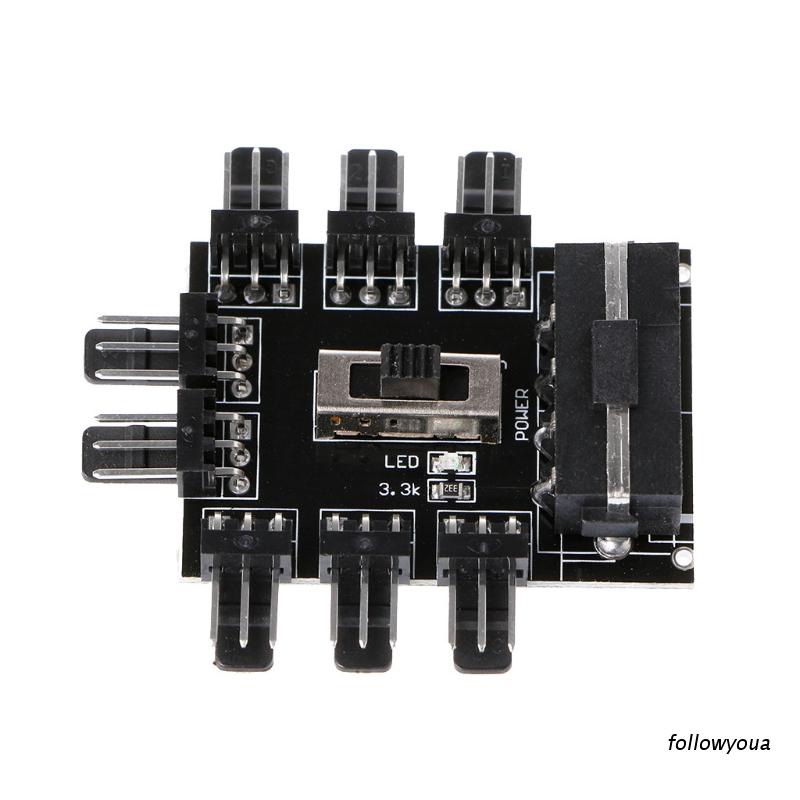 Bộ Chia Cổng 1 Ra 8 Cổng 3 Chấu 12v