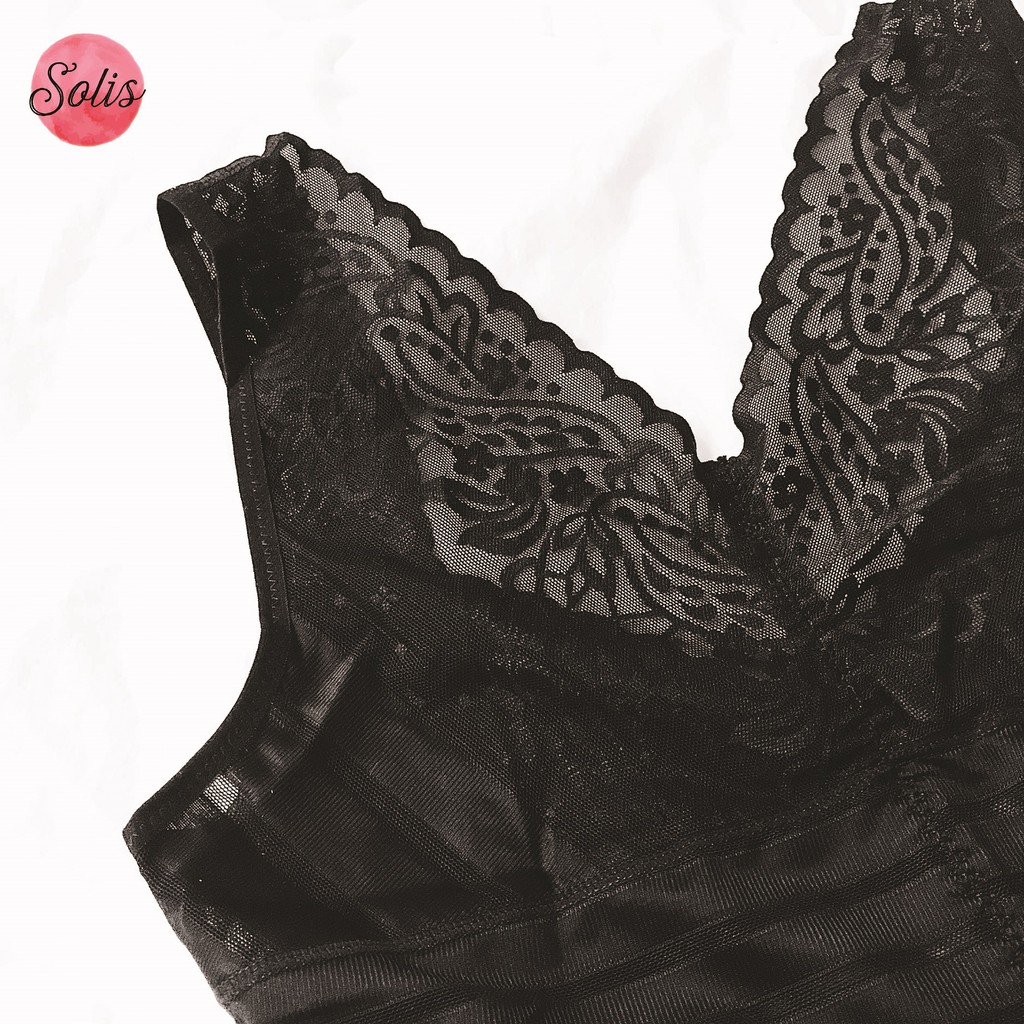 Bộ đồ lót liền thân phối ren - MS 7805 | BigBuy360 - bigbuy360.vn