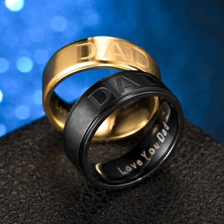 Nhẫn Nam Titan DAD Không Đen TT 1194