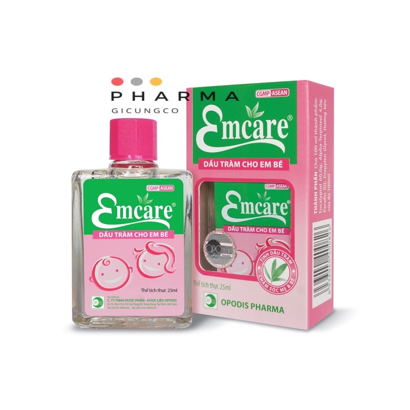 Dầu khuynh diệp cho bé EMCARE 25ml