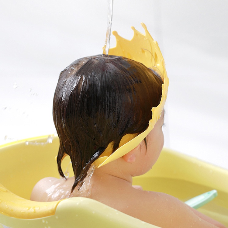 Mũ chắn nước gội đầu cho bé