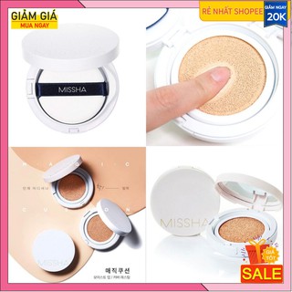 Phấn Nước Missha Magic Cushion Moist Up Dưỡng Ẩm, Da Bóng Khỏe Tự Nhiên SPF50+ PA+++ 15g ( có bill)
