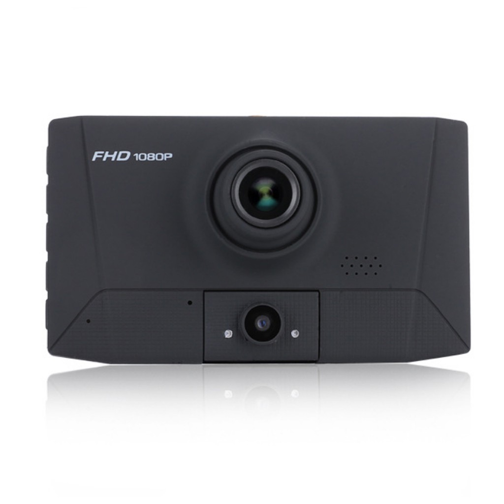 Camera hành trình 3 mắt camera, Màn hình 4 inch, độ phân giải camera Full HD, góc quay rộng